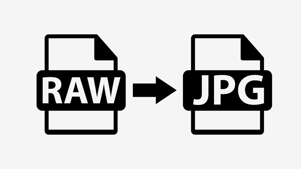 Bạn có thể chuyển đổi định dạng của file RAW sang các định dạng khác