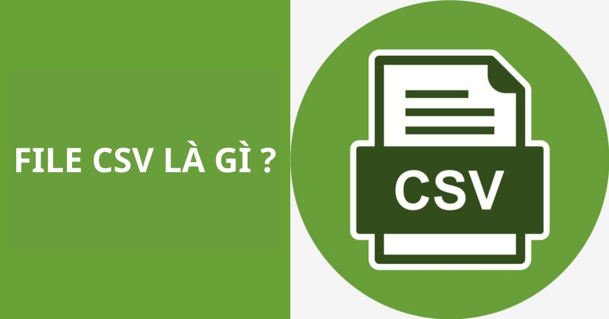 File CSV là gì?