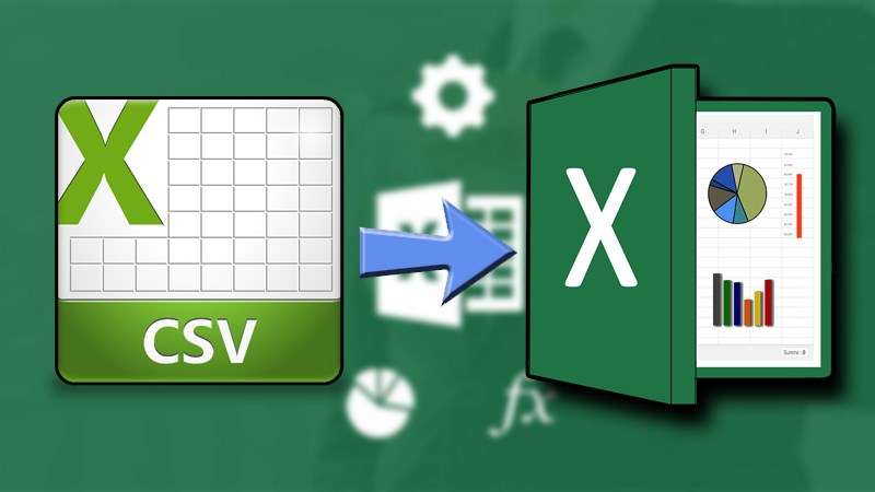 Hướng dẫn chuyển đổi file csv sang excel