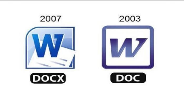 Sự khác nhau giữa file word .doc và .docx là gì?