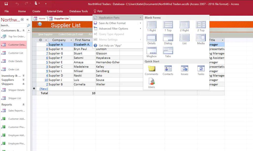 Microsoft Access là công cụ khắc phục lỗi từ tệp MDB