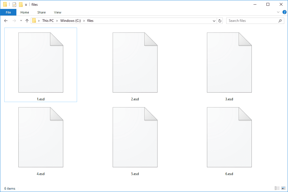 File ESD là gì?