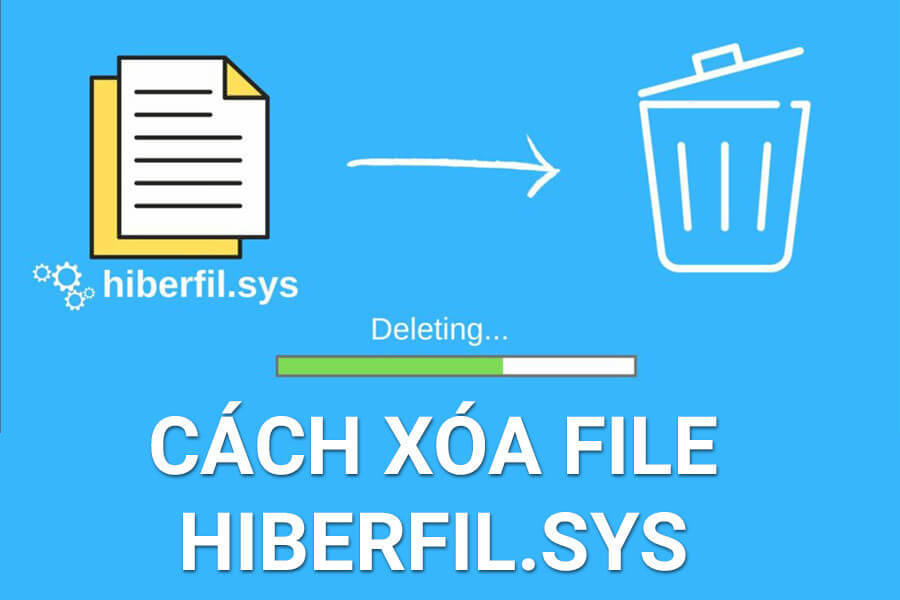 Xóa file Hiberfil.sys sẽ giúp giải phóng dung lượng trong máy tính của bạn